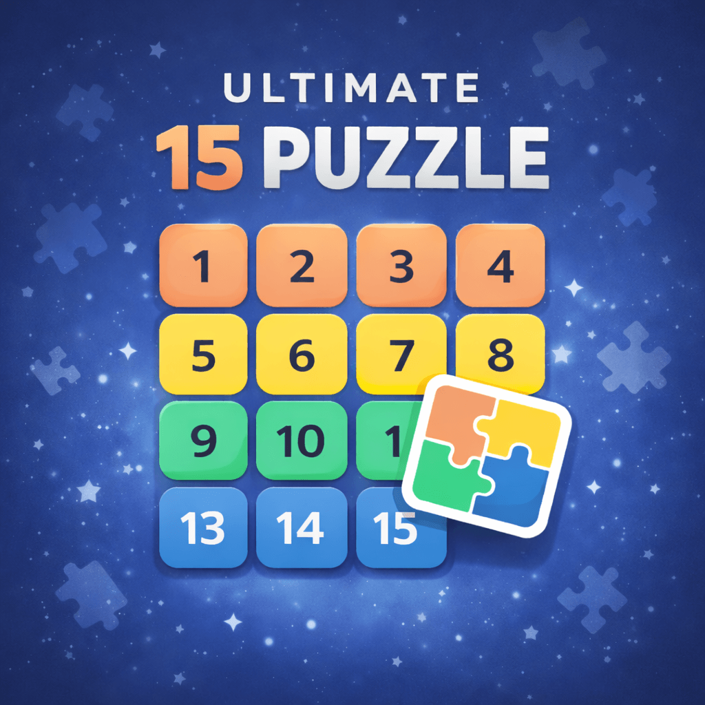 Ultimate 15 Puzzle játék borítója